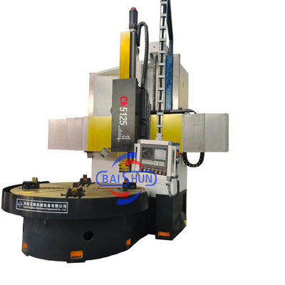 CNC Metal Turning Lathe Kecepatan Tinggi Dan Keakuratan Mesin VTL Lathe