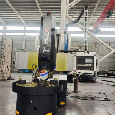 CK5116A Satu Kolom CNC vertikal Metal Turning Lathe Mesin Alat