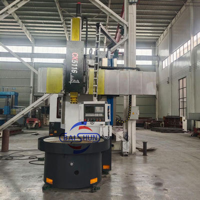 Vertikal Heavy Duty Machining Center Turret Mesin Mesin VTL