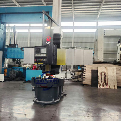 VTL Meja Bulat Mesin Lathe Vertikal CNC Mesin Turning Vertikal