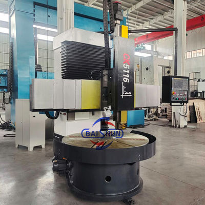 CK5117 Mesin Lathe Vertikal CNC Presisi Tinggi untuk Bagian Otomotif Turning Metal