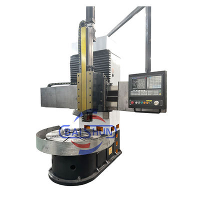 Keakuratan Tinggi CNC Turret Vertikal Lathe Mesin Alat Metal Turning Lathe