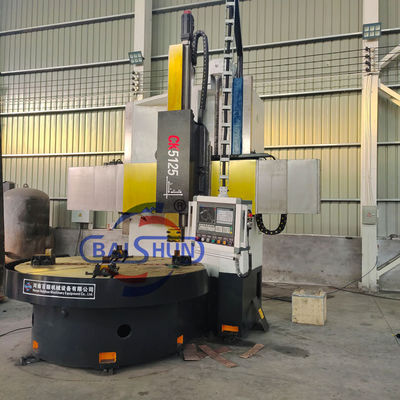 Keakuratan tinggi VTL CK5125 Single Column CNC Vertical Lathe Torno