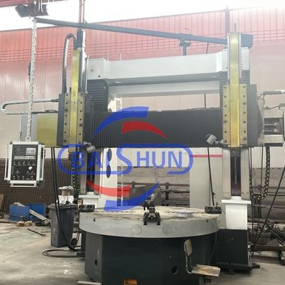 Mesin terintegrasi CNC Lathe Multifunctional Vertikal Lathe dengan alat hidup Double Column Heavy Duty