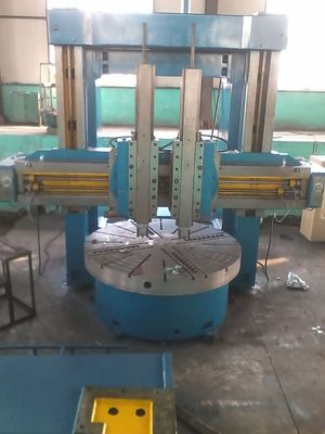 Mesin mesin putar vertikal berkolom ganda langsung pasokan besi cor logam VTL