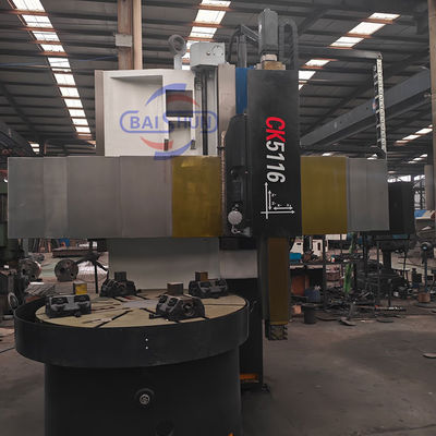 Cnc Single Column Vertical Turret Lathe Mesin Cnc Murah Lathe Sistem Gsk