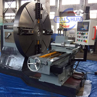 1600Mm Berputar Diameter Horizontal Cnc Menghadap Berputar Lathe
