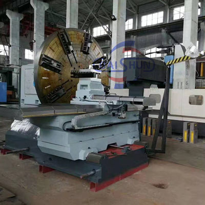 Mesin Cina Penyediaan Flanges Berat Berputar Lathe Wajah Lathe