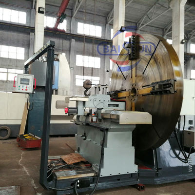 Flange Surface Lathe Machine Diameter Besar Tipe Lantai Wajah Mesin Lathe