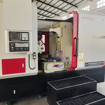 YK3150G Mesin Pemotong Logam Kecepatan Tinggi 8 Modulus CNC Gear Hobbing