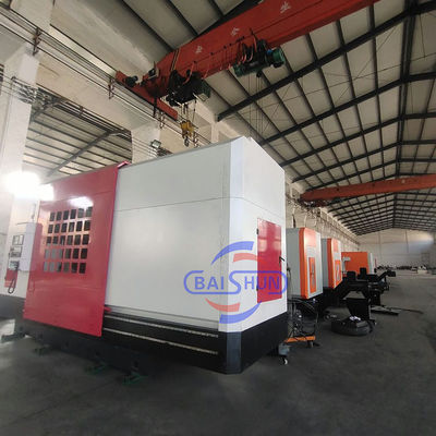 YK3180 Mesin Pemotong Gear CNC Precision High Gear Hobbing