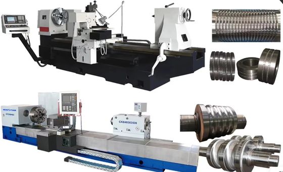 Performa yang baik Tungsten Karbida 6 sumbu Roller Notching Machine Perubahan otomatis