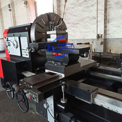 Manual Horizontal Lathe Machining Heavy Duty Tornos Mesin Lathe Logam