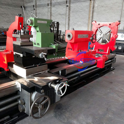 Ukuran besar mesin bubut tugas berat mesin bubut alat pemesinan horizontal