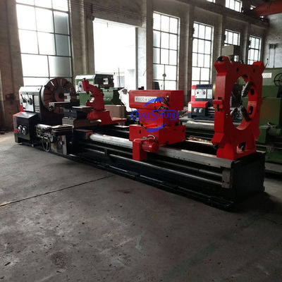 Tinggi Precision Horizontal Lathe Metal Work Gear Bearing Menghidupkan Lathe