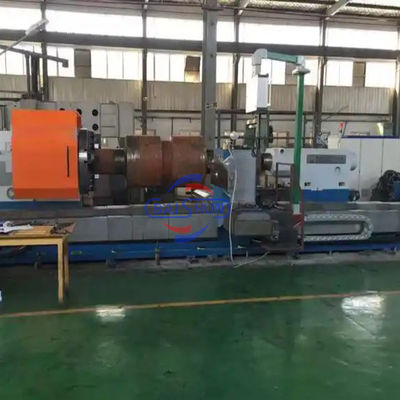 5m Horizontal Big Bore Lathe CNC Roll Turning Lathe Mesin Pengolahan Roller