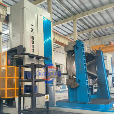 Tipe Lantai Universal Metal Boring Mills 5 Axis TK6920 CNC Boring dan Mesin Fringing