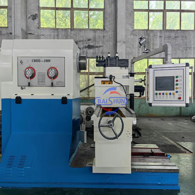 Metal Disc Menghidupkan Menghadap Lathe Mesin Alat Flange Mesin Lathe