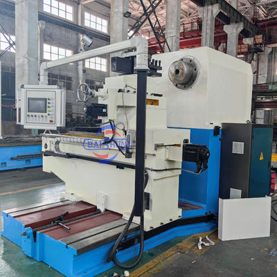 Universal CNC Surface Turning Big Head Flange Menghadapi Mesin Lathe