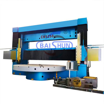 Mesin Bubut Vertikal CNC Tugas Berat Berkecepatan Tinggi Untuk Flensa Tenaga Angin Dan Komponen Energi