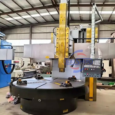 Mesin Bubut Vertikal CNC CK5123 Dengan Diameter Balik 2300mm Dengan Harga Bersaing