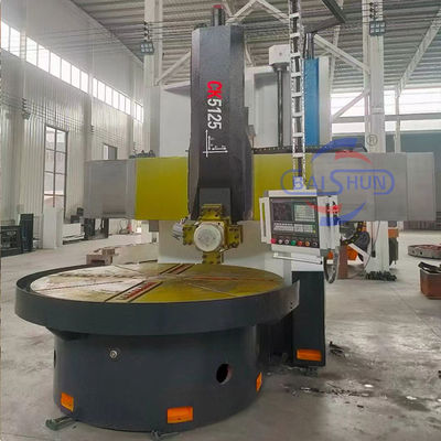Mesin Bubut Vertikal CNC Industri dengan Putaran Presisi Tinggi dan Struktur Tugas Berat untuk Benda Kerja 2500mm