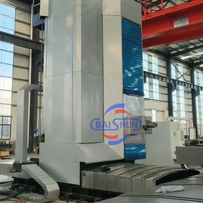 Mesin Pengeboran Dan Penggilingan Tipe Lantai CNC Profesional Dengan Kepala Penggilingan
