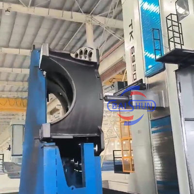 Mesin penggilingan horizontal CNC kecepatan tinggi besar dengan pengontrol Fanuc