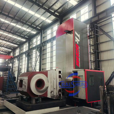 Mesin Pengebor Logam Besar Lathe Milling CNC Horisontal Lantai Jenis Boring Mills Dengan sumbu V