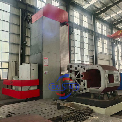 Deep Hole Drilling CNC Rotary Table Horizontal Floor Type Boring Mills Dengan Sistem Siemens