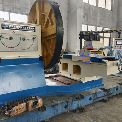 Profesional Besar Horizontal Flange Mesin Lathe Untuk Memutar Roda Aluminium