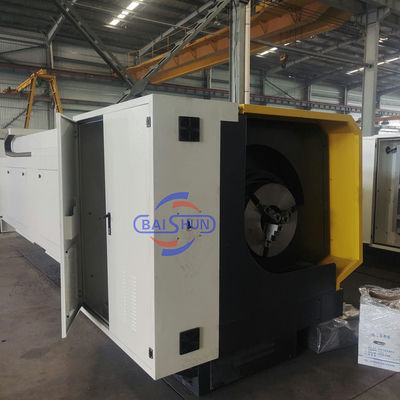 Otomatis QK Series Horizontal Turning Siemens Fanuc CNC Pipe Threading Mesin Lathe