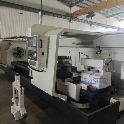 QK1325X1500 CNC Pipe Threading Lathe 800mm Swing 1500mm benda kerja