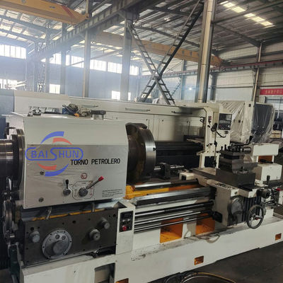 Mesin Pembuat Ulir Pipa Chuck Listrik QK1327X1500, Ayunan 800mm