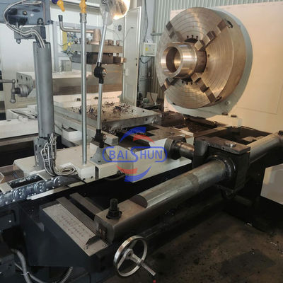 Harga Pabrik QK1343 430mm Besar Bor CNC Pusing Mesin Lathe Pipe Threading