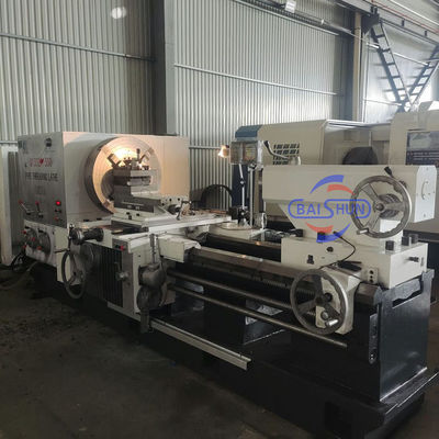 Pipa Panjang Chuck Ganda Presisi Tinggi QK1319 Mesin Bubut Threading Pipa CNC Bor Besar