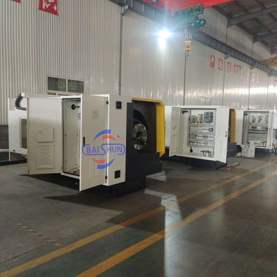 Hot Sale Otomatis 255mm Spindle Bored Ukuran Besar QK1332 CNC Pipe Threading Machine