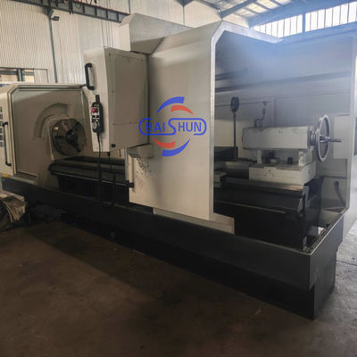 CNC Lathe Turning Torno Oil Country Pipe Processing Works Mesin pemintalan pipa