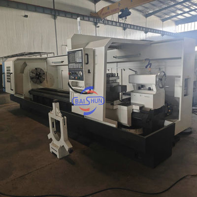 CNC Oil Country Lathe 540mm Spindle Bored Ukuran Besar Pipe Threading Machine