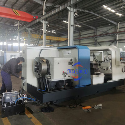 QK1353 Metal CNC Lathe Otomatisasi Pipe Threading Lathe