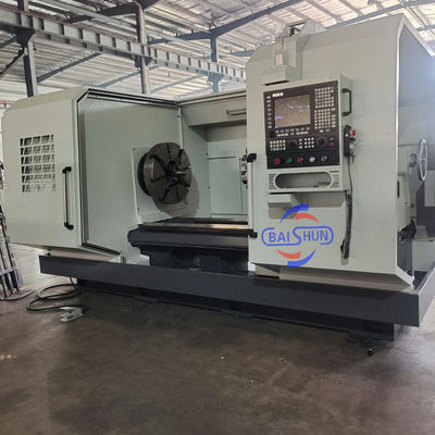 Mesin Lathe Penggaruk Pipa Oil Country Horizontal Dengan Pengeboran Spindle 360mm