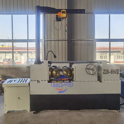 Z28-650 Kecepatan Frekuensi Variabel Mesin Rolling Utas Besar Pitch Hidrolik