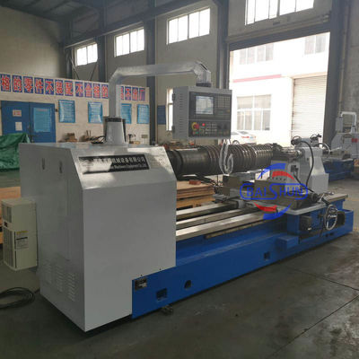 Popular Model Roll Turning CNC Roller Notching Dan Menandai Mesin Lathe