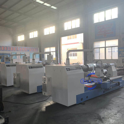 CE Disetujui Mudah Operasi CNC Roller Turning Dan Notching Machine Untuk Proses Roller