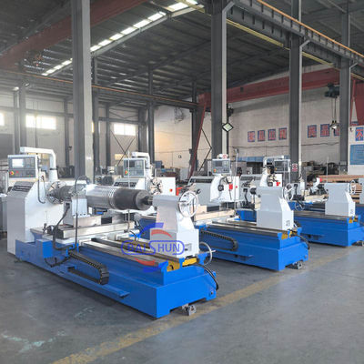 Otomatis Rebar Produksi Roll CNC Roller Notching And Branding Mesin