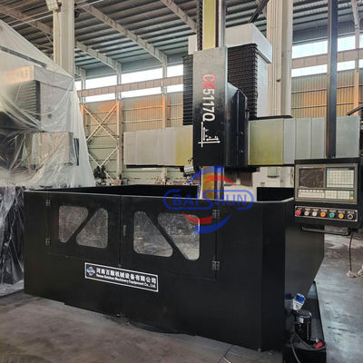 CNC Vertikal Lathe Carousel Lathe Otomatis Mesin Alat Turret Lathe