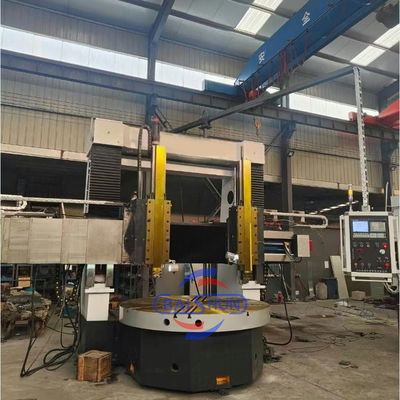 Tinggi Precision Double Column Carousel Vertikal CNC Lathe Turning Machine