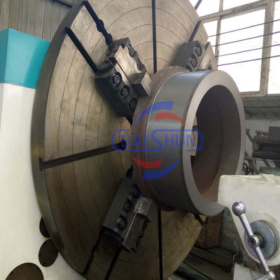 32T Beban Ukuran Besar Berat Horizontal Turning Lathe Dengan Sertifikat CE