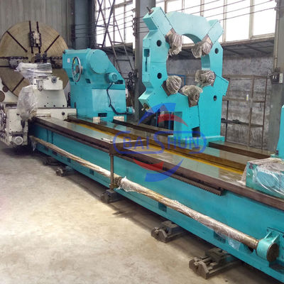 C61200 China Besar Swing Lathe Kapasitas Tinggi Heavy Duty Horizontal Lathe Untuk Turning Shaft