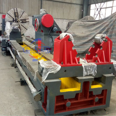 C61200 Heavy Duty Horizontal Lathe 32 ton Kapasitas 2000mm Swing